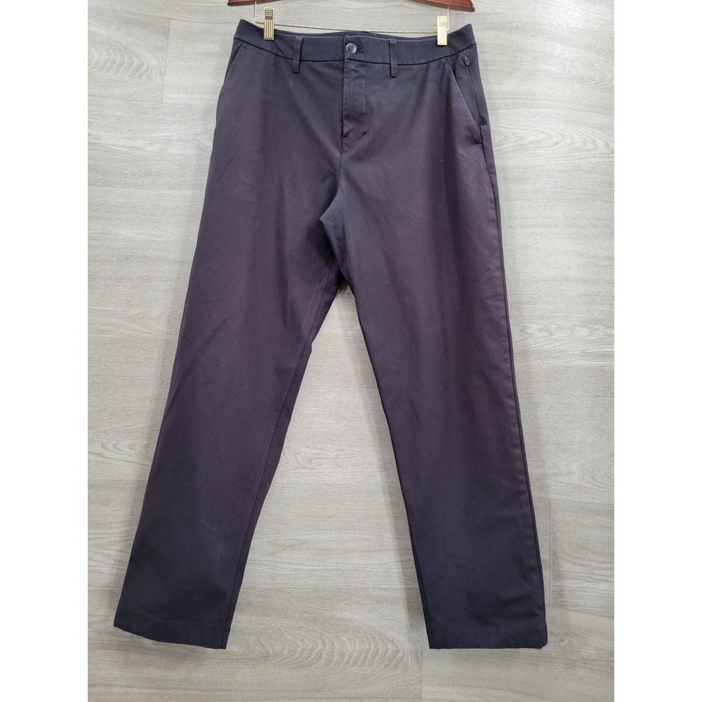 Lululemon ABC Classic Fit Pants Men's 34x30 Black Warpstreme Stretch Casual